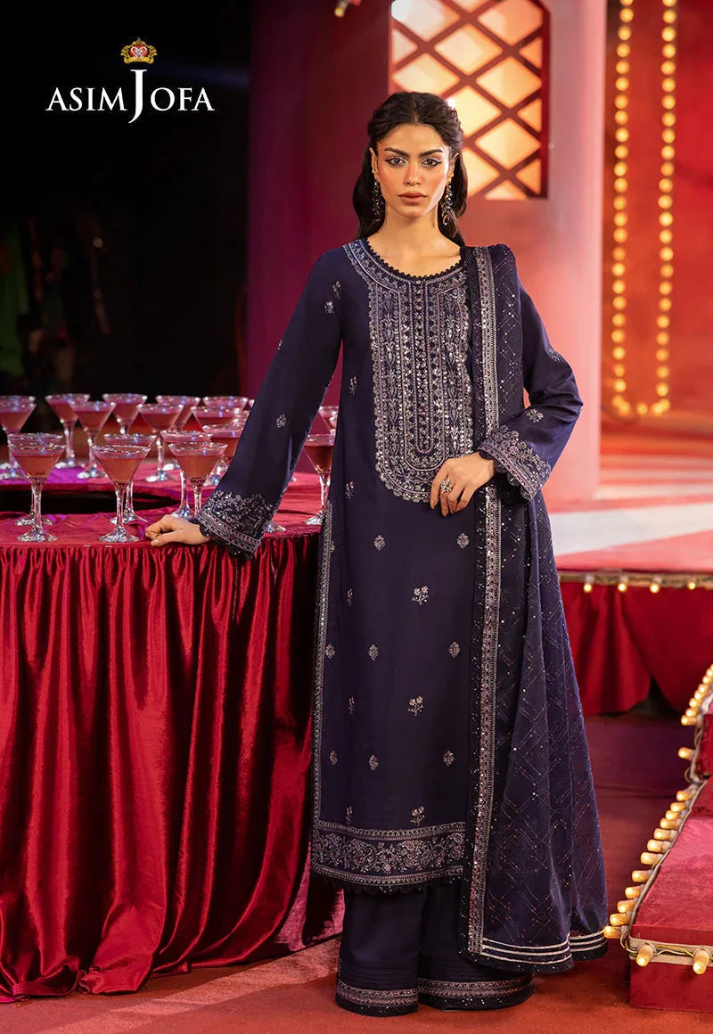 Asim Jofa | Luxury Festive Rejoice | AJLFF-03 - Rang-e-Khaas