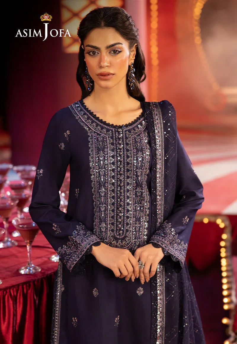 Asim Jofa | Luxury Festive Rejoice | AJLFF-03 - Rang-e-Khaas