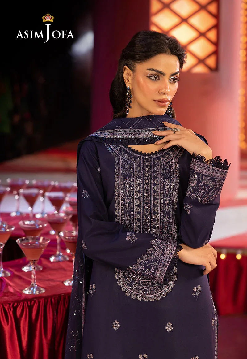 Asim Jofa | Luxury Festive Rejoice | AJLFF-03 - Rang-e-Khaas