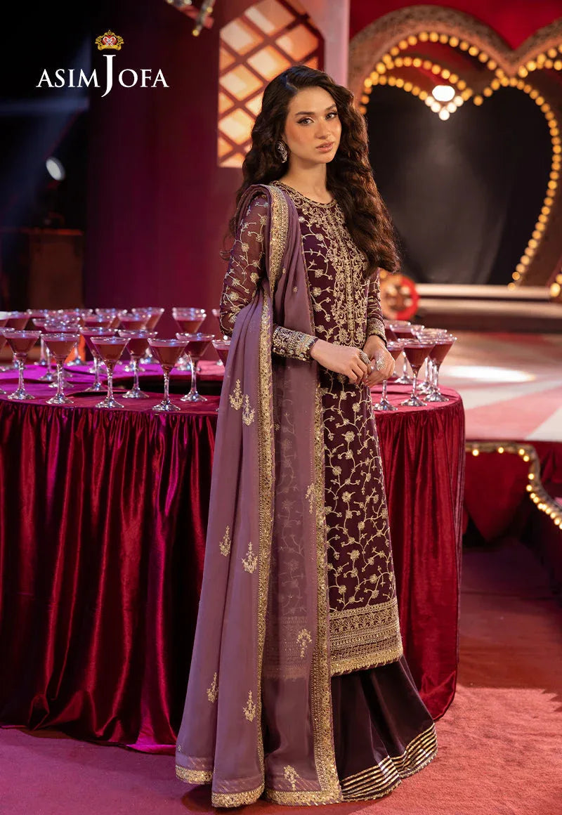 Asim Jofa | Festive Collection 25 | AJLLF-11 - Rang-e-Khaas