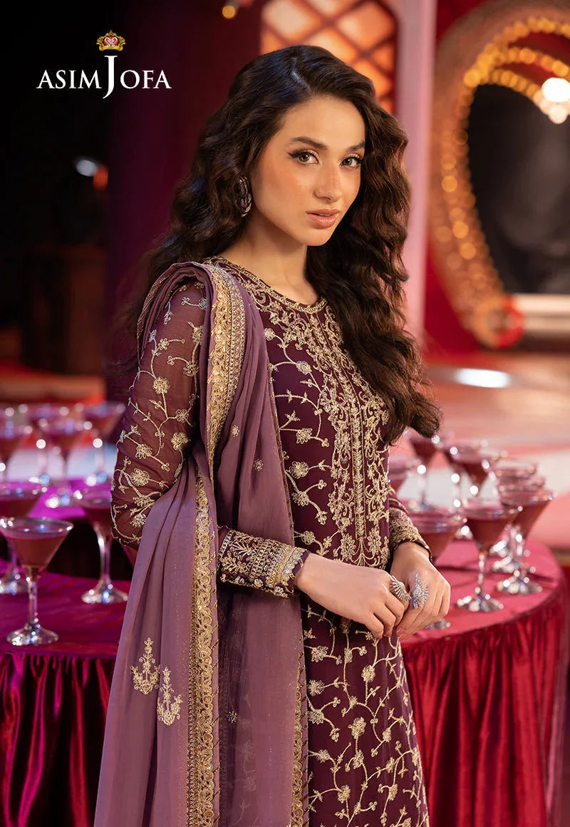 Asim Jofa | Festive Collection 25 | AJLLF-11 - Rang-e-Khaas
