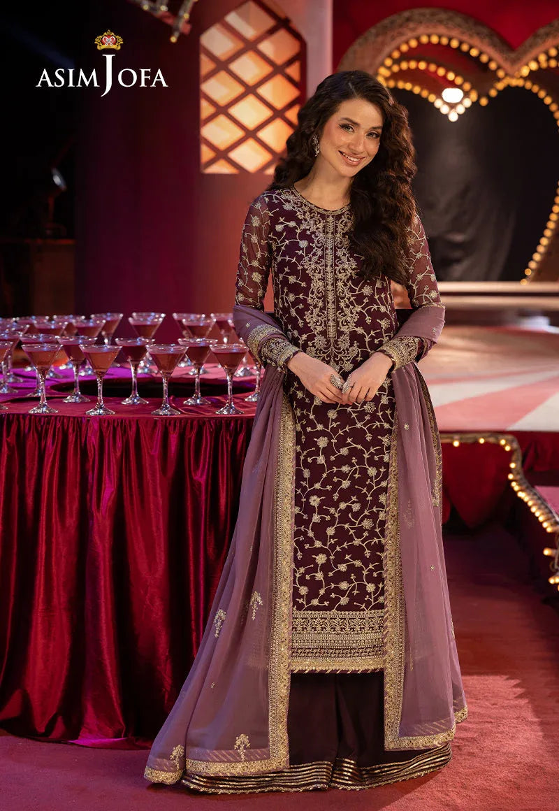 Asim Jofa | Festive Collection 25 | AJLLF-11 - Rang-e-Khaas