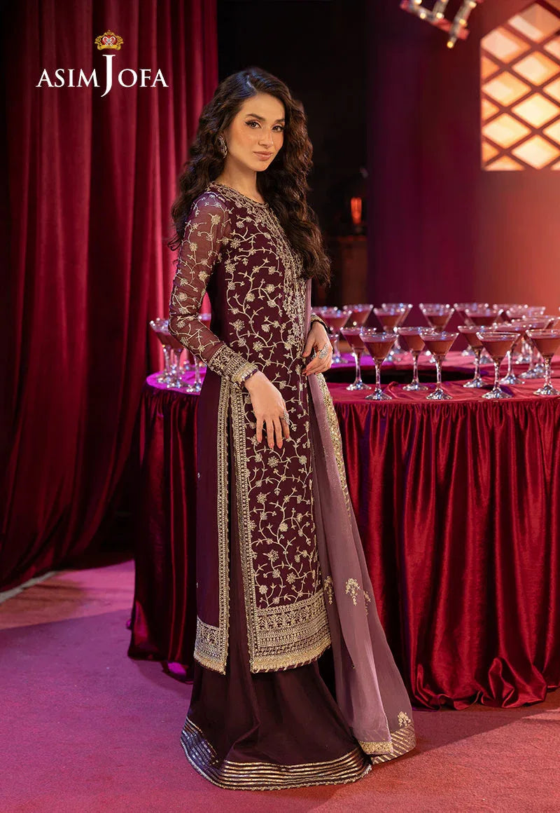 Asim Jofa | Festive Collection 25 | AJLLF-11 - Rang-e-Khaas