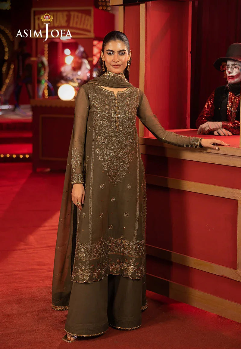 Asim Jofa | Festive Collection 25 | AJLLF-07 - Rang-e-Khaas