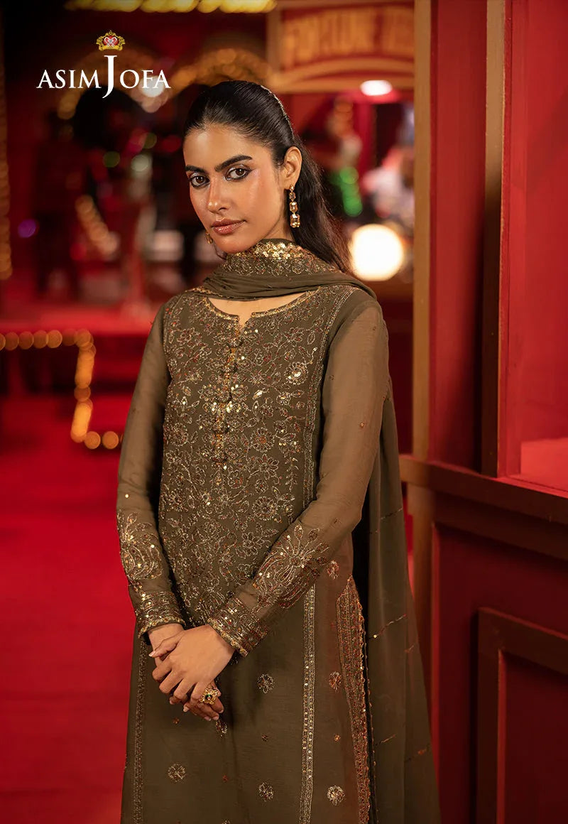 Asim Jofa | Festive Collection 25 | AJLLF-07 - Rang-e-Khaas