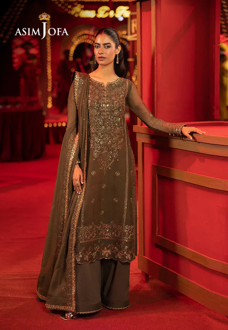 Asim Jofa | Festive Collection 25 | AJLLF-07 - Rang-e-Khaas
