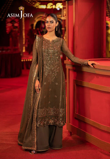 Asim Jofa | Festive Collection 25 | AJLLF-07 - Rang-e-Khaas