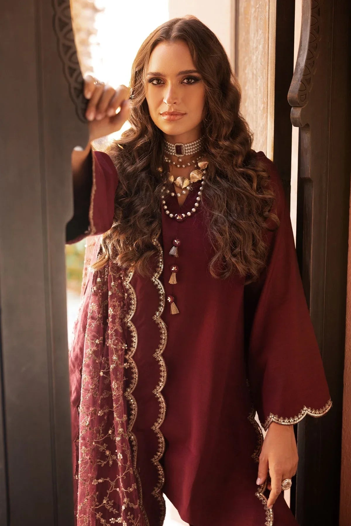 Charizma | Festive Pret | CMA-5-138 - Rang-e-Khaas