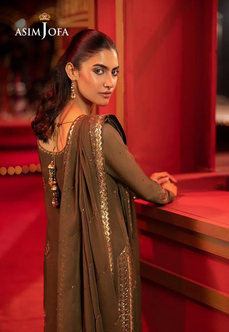 Asim Jofa | Festive Collection 25 | AJLLF-07 - Rang-e-Khaas