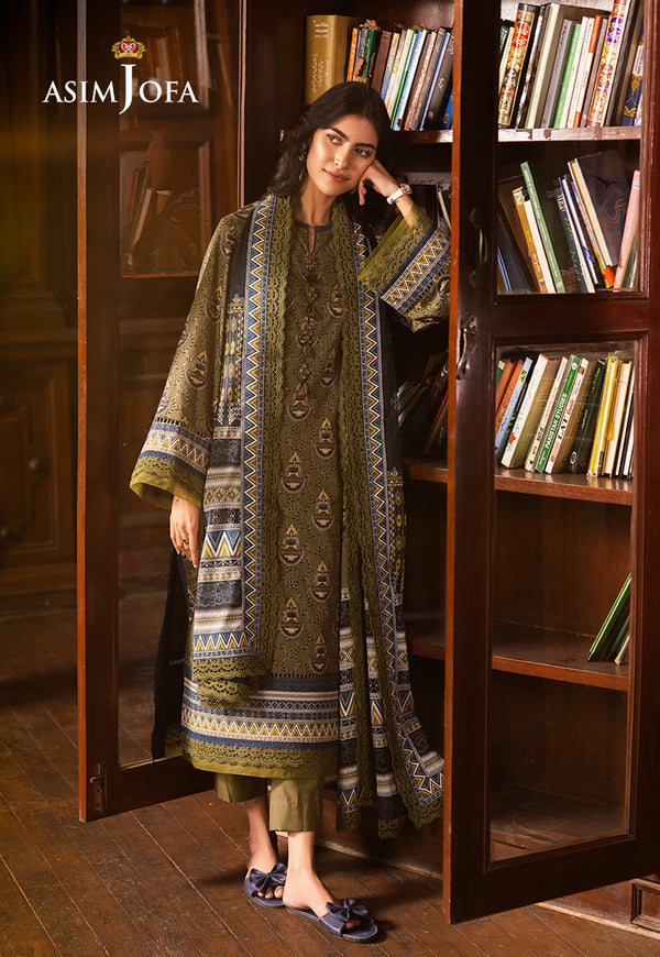 Asim Jofa Printed Lawn '25 | AJUUB-37