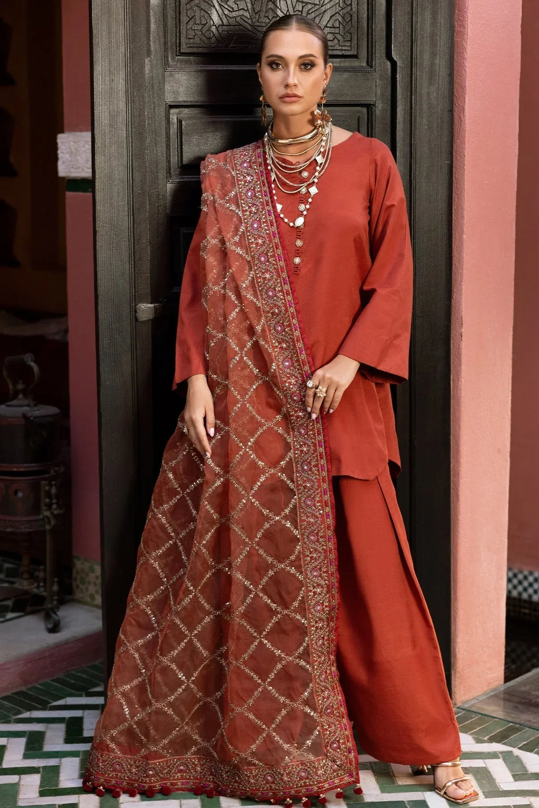 Charizma | Festive Pret | CMA-5-140 - Rang-e-Khaas