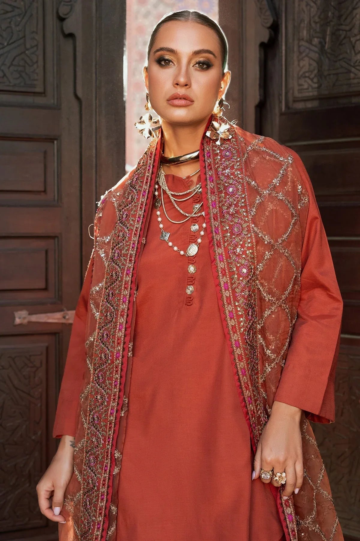 Charizma | Festive Pret | CMA-5-140 - Rang-e-Khaas