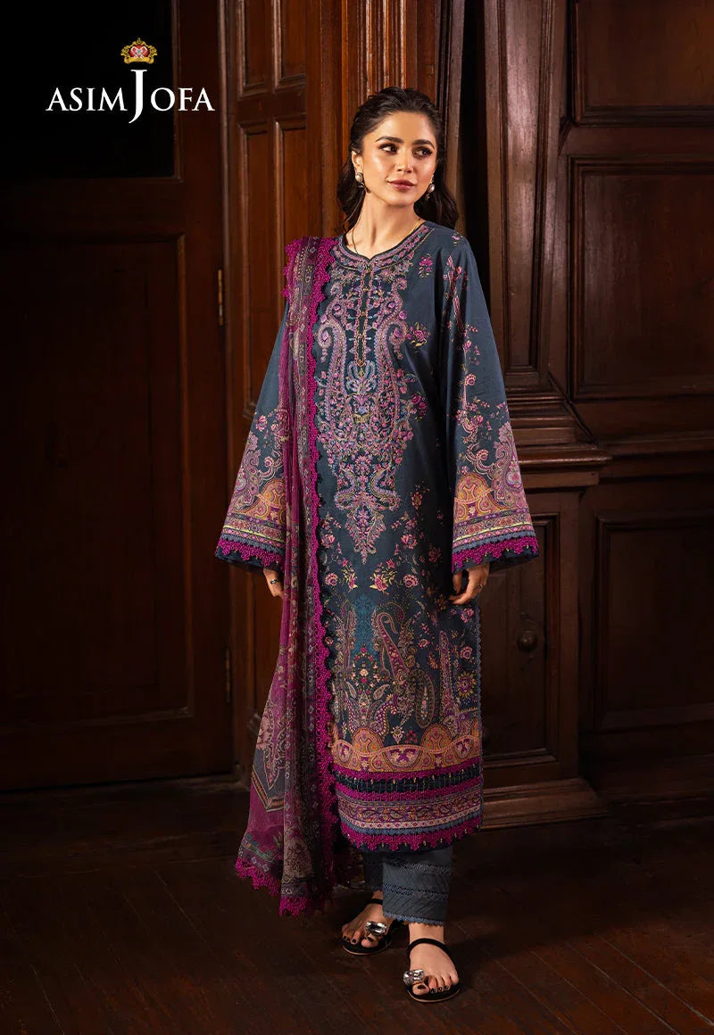 Asim Jofa | Prints Drop 2 | AJUBJ-05 - Rang-e-Khaas