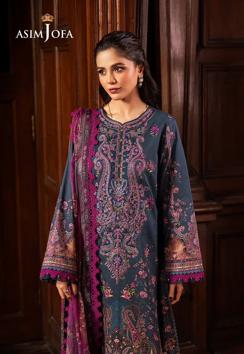 Asim Jofa | Prints Drop 2 | AJUBJ-05 - Rang-e-Khaas