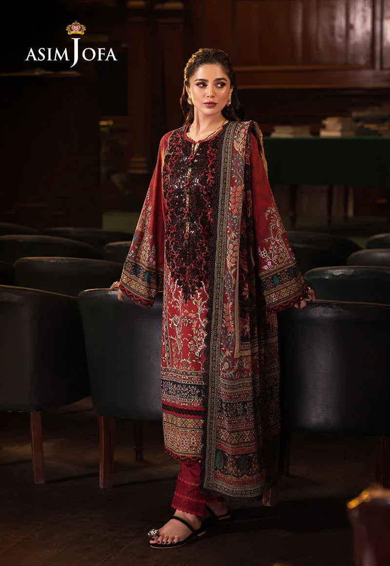 Asim Jofa | Prints Drop 2 | AJUBJ-09 - Rang-e-Khaas
