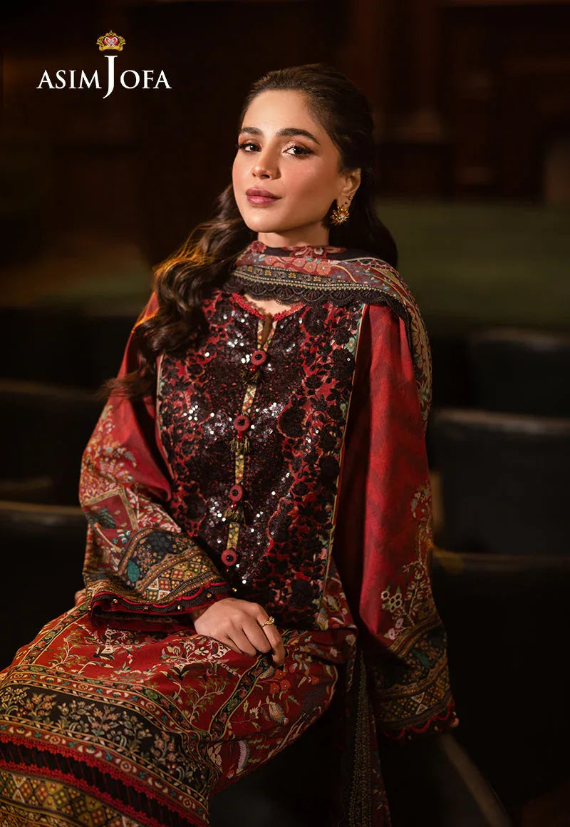 Asim Jofa | Prints Drop 2 | AJUBJ-09 - Rang-e-Khaas