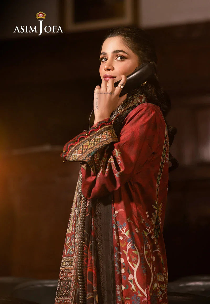 Asim Jofa | Prints Drop 2 | AJUBJ-09 - Rang-e-Khaas