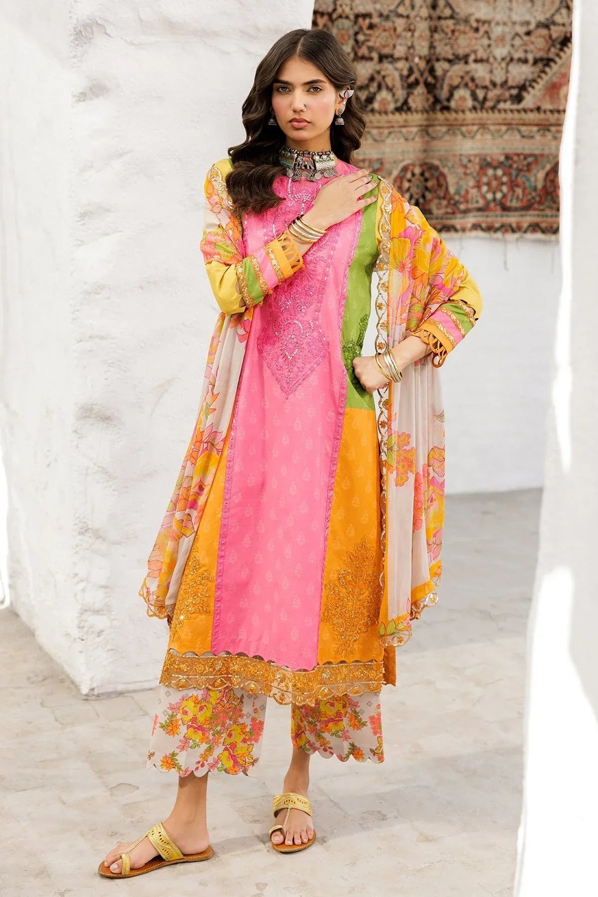 Charizma | Rangoli Lawn | CRO5-04 - Rang-e-Khaas