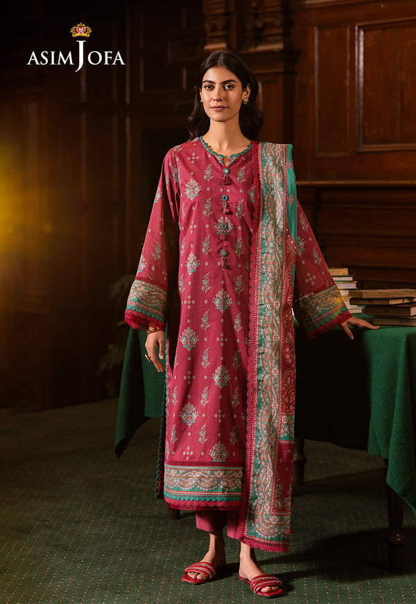Asim Jofa Printed Lawn '25 | AJUUB-38