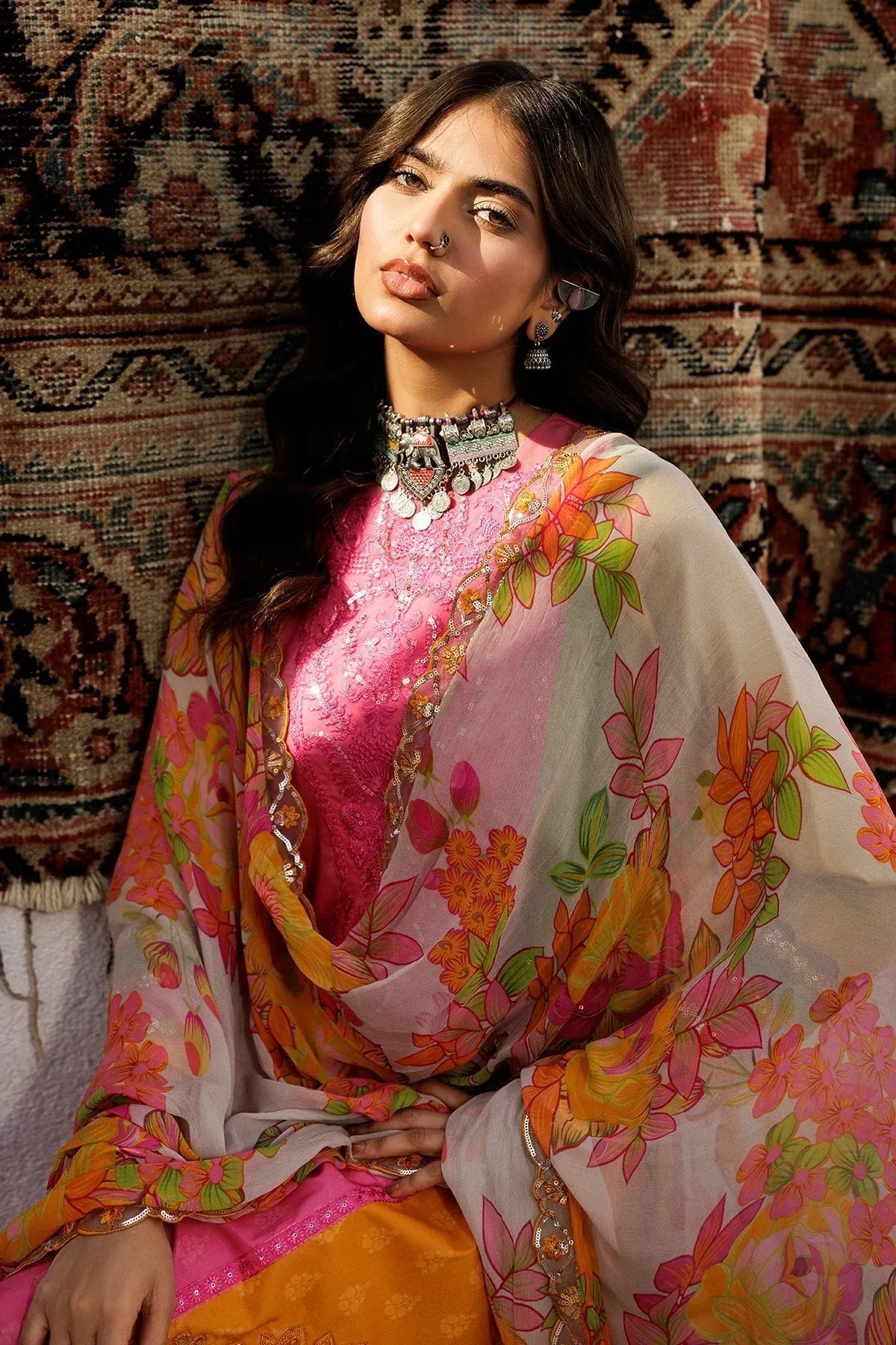 Charizma | Rangoli Lawn | CRO5-04 - Rang-e-Khaas