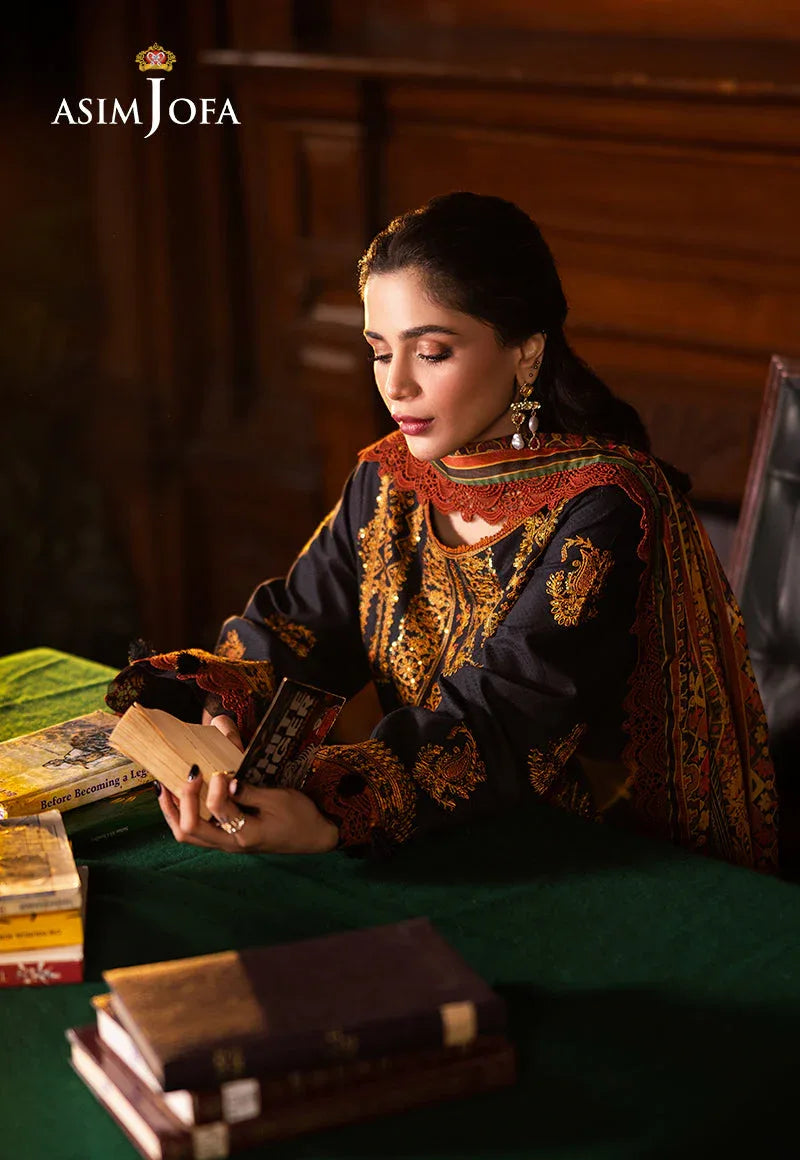 Asim Jofa | Prints Drop 2 | AJUBJ-12 - Rang-e-Khaas