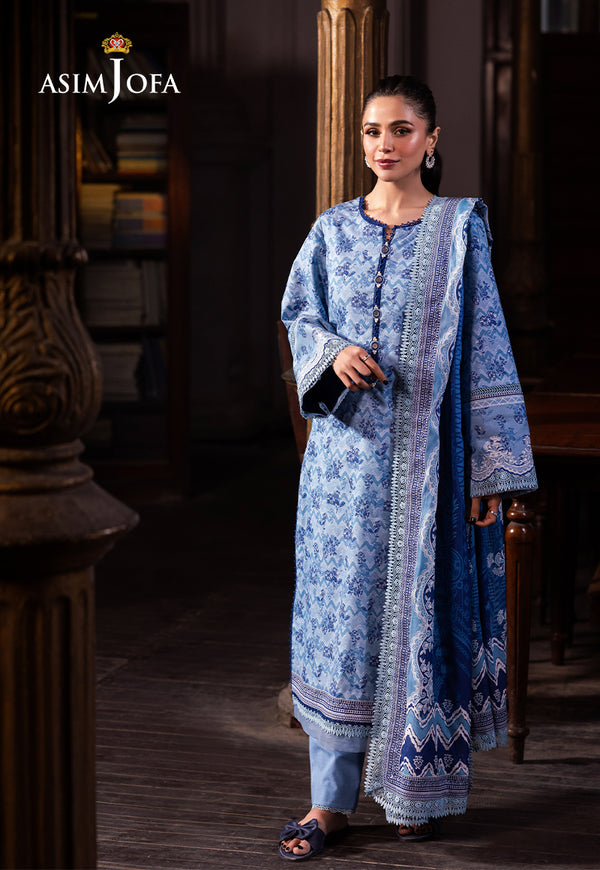 Asim Jofa Printed Lawn '25 | AJUUB-39