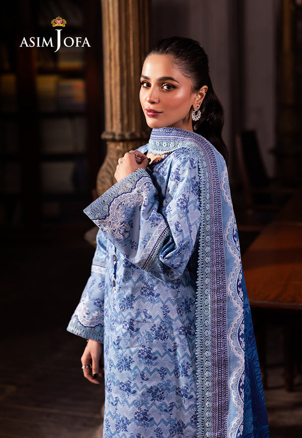 Asim Jofa Printed Lawn '25 | AJUUB-39