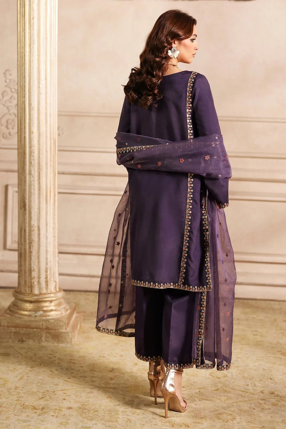 Charizma | Festive Pret | CMA-4-082 - Rang-e-Khaas