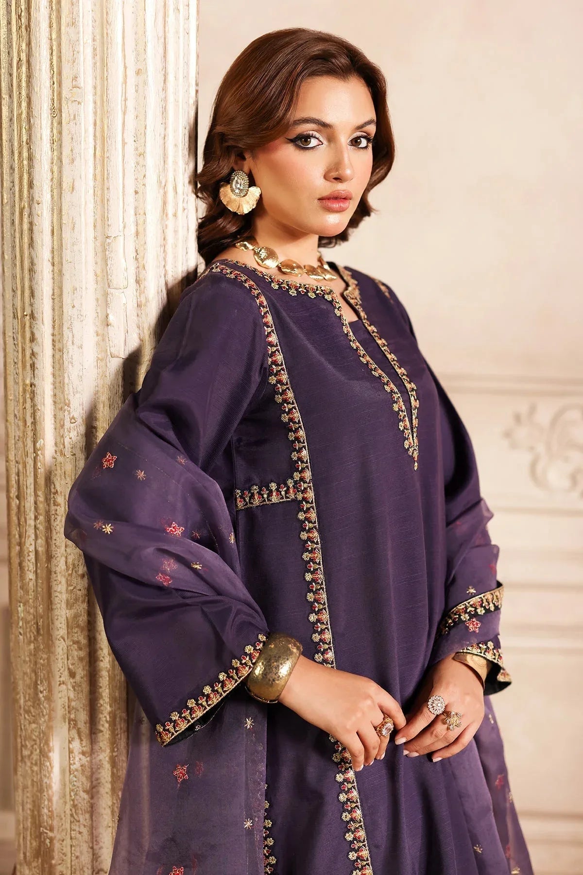 Charizma | Festive Pret | CMA-4-082 - Rang-e-Khaas