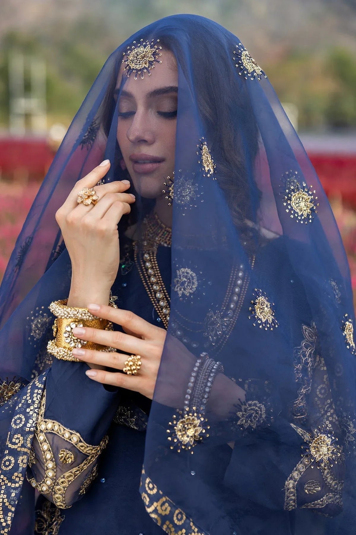 Charizma | Festive Pret | CMA-5-076 - Rang-e-Khaas