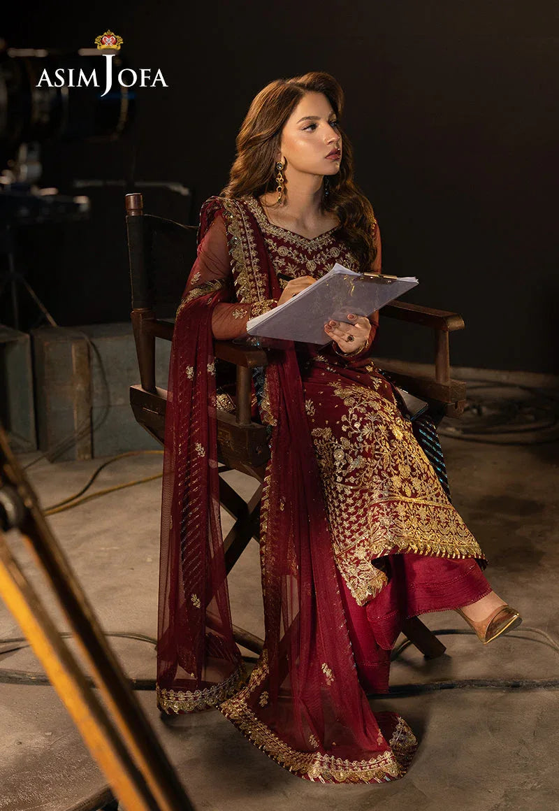Asim Jofa | Festive Collection 25 | AJLLF-01 - Rang-e-Khaas