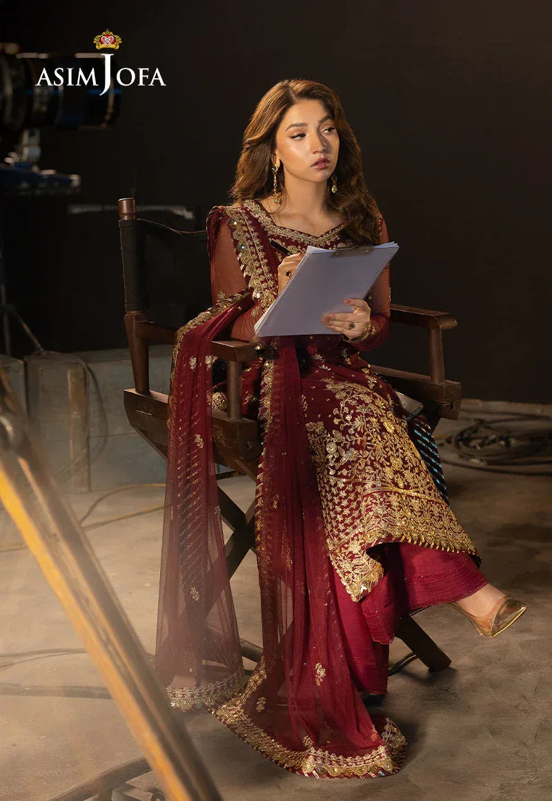 Asim Jofa | Festive Collection 25 | AJLLF-01 - Rang-e-Khaas