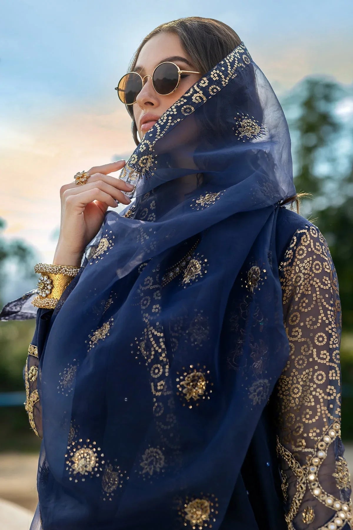 Charizma | Festive Pret | CMA-5-076 - Rang-e-Khaas