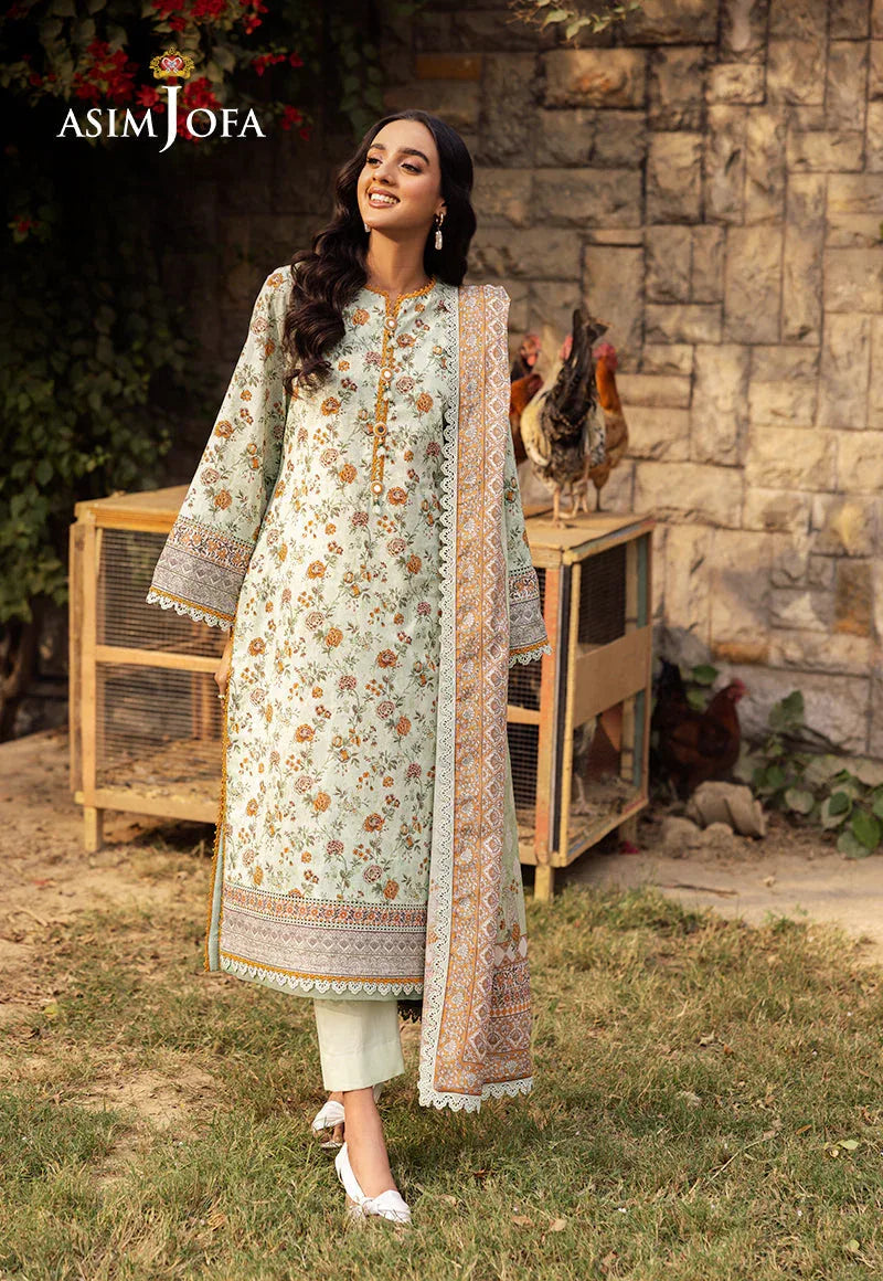 Asim Jofa | Prints Drop 2 |AJUBJ-52 - Rang-e-Khaas