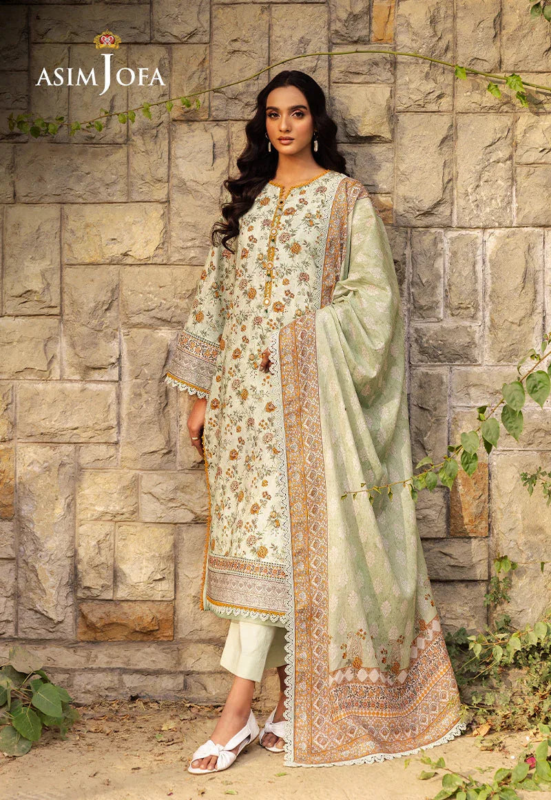 Asim Jofa | Prints Drop 2 |AJUBJ-52 - Rang-e-Khaas