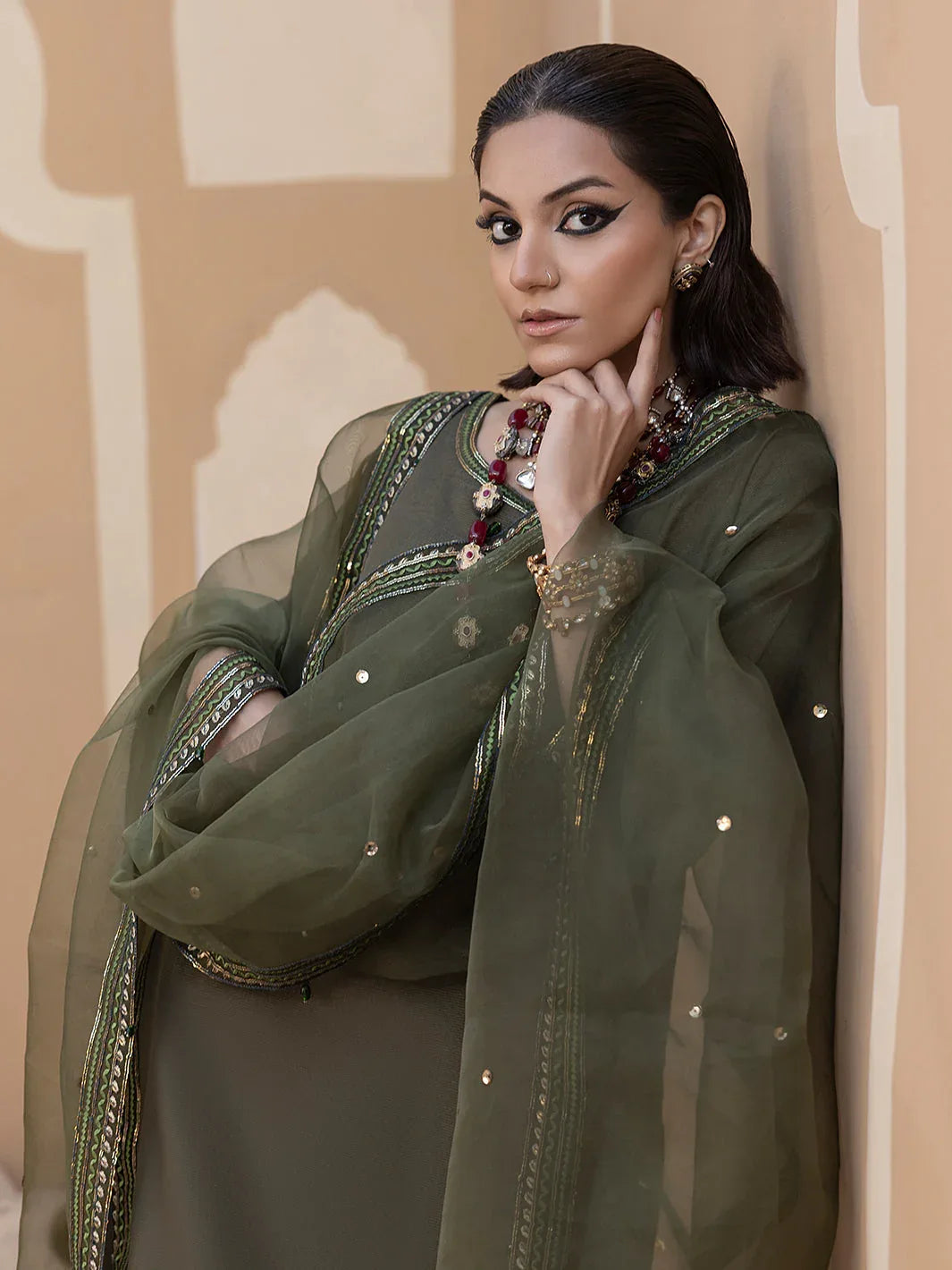 Hem Stitch | Raw Silk Edit 25 | Noor - Rang-e-Khaas
