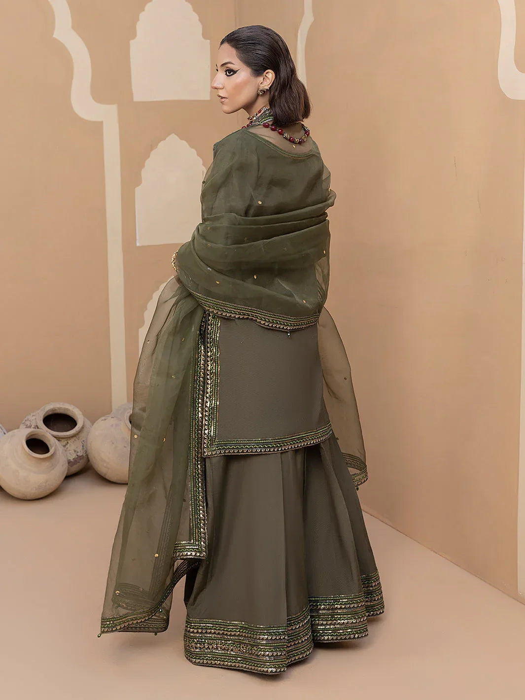 Hem Stitch | Raw Silk Edit 25 | Noor - Rang-e-Khaas