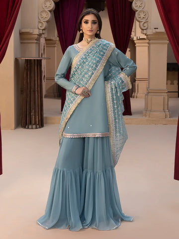 Hem Stitch | Raw Silk Edit 25 | Layla - Rang-e-Khaas