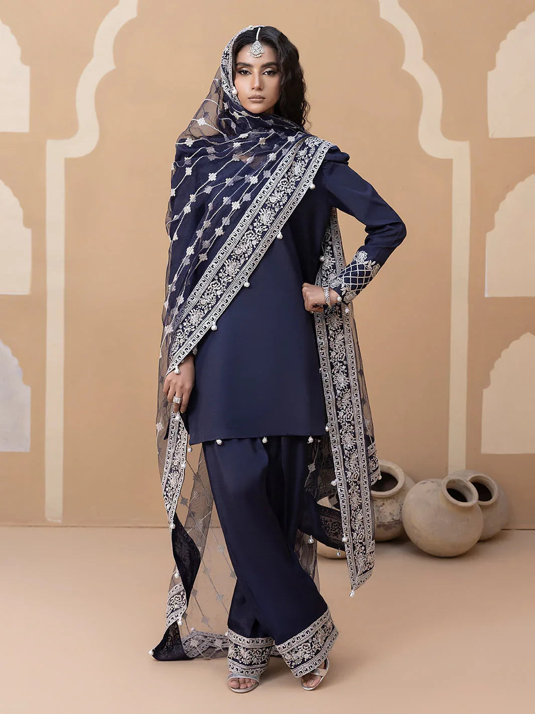 Hem Stitch | Raw Silk Edit 25 | Khayal - Rang-e-Khaas