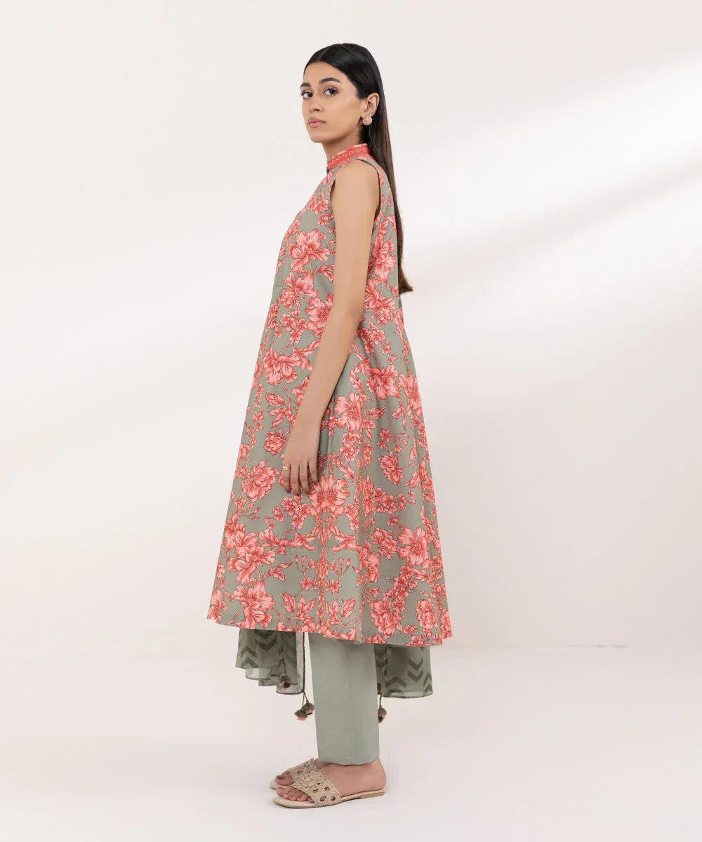 Sapphire | Intermix 2024 | Cambric Suit S-27 - Rang-e-Khaas