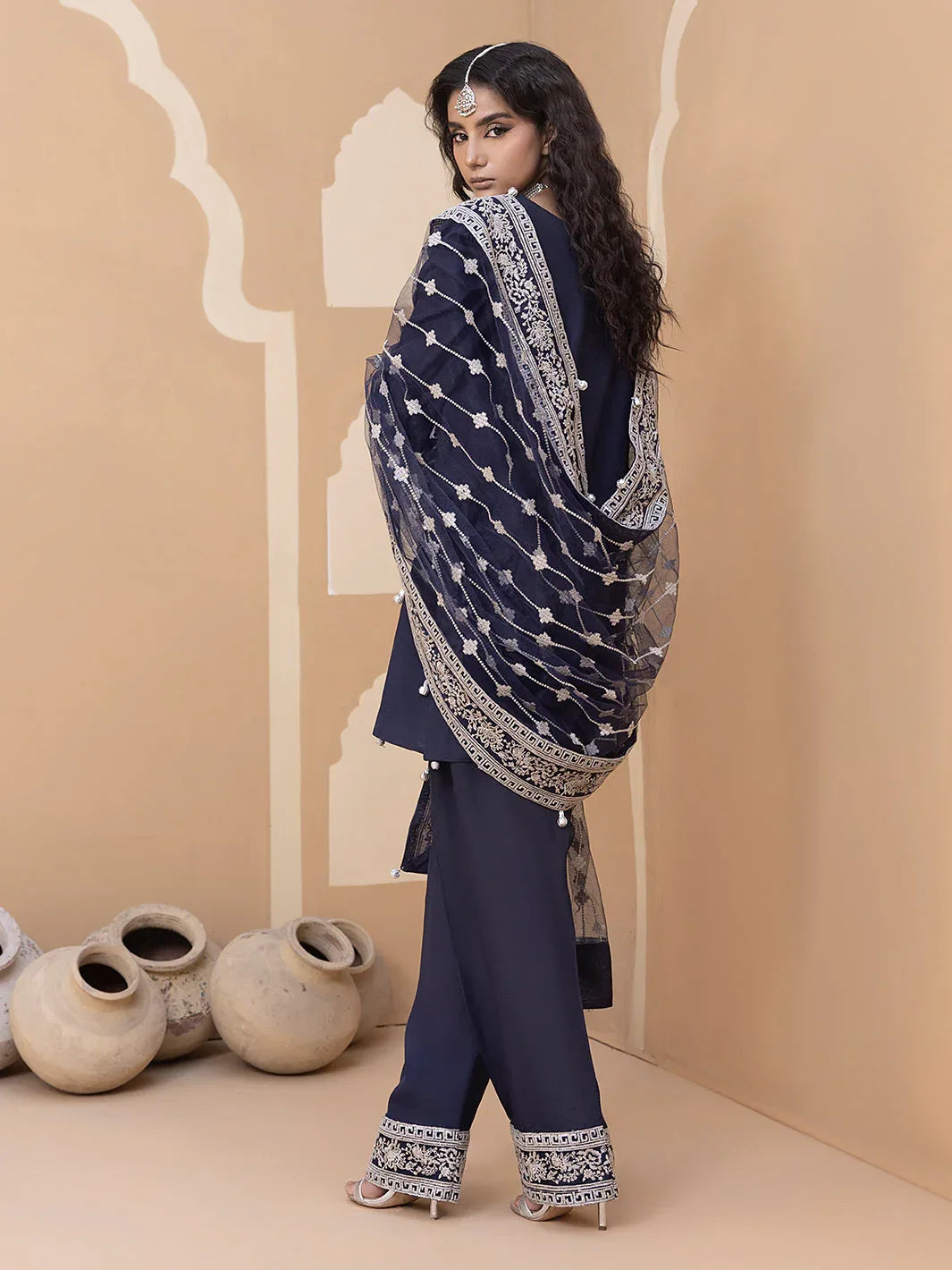 Hem Stitch | Raw Silk Edit 25 | Khayal - Rang-e-Khaas