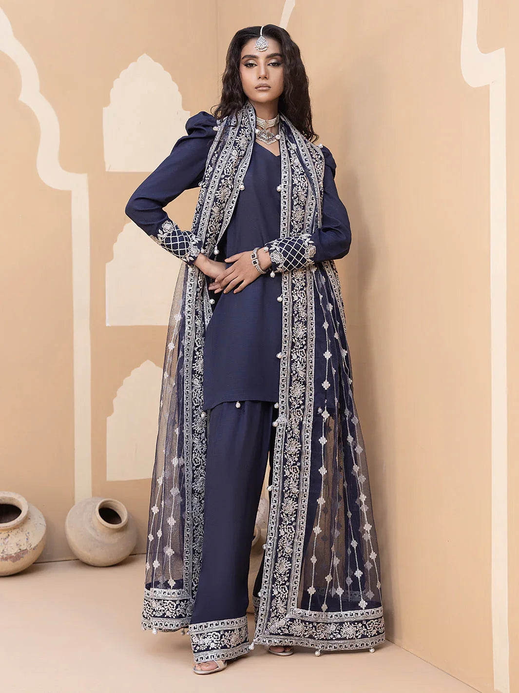 Hem Stitch | Raw Silk Edit 25 | Khayal - Rang-e-Khaas
