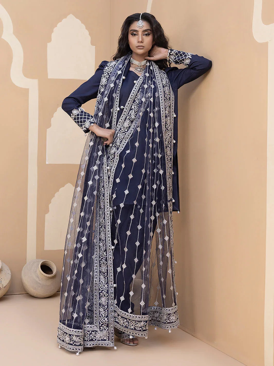 Hem Stitch | Raw Silk Edit 25 | Khayal - Rang-e-Khaas
