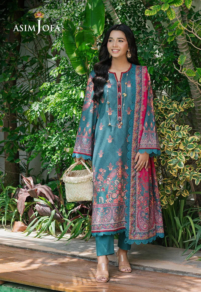 Asim Jofa | Prints Drop 2 | AJUUB-26 - Rang-e-Khaas