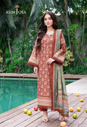 Asim Jofa | Prints Drop 2 | AJUUB-25 - Rang-e-Khaas