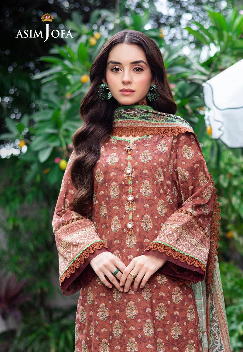 Asim Jofa | Prints Drop 2 | AJUUB-25 - Rang-e-Khaas
