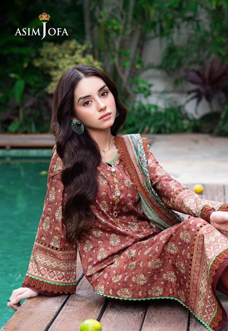 Asim Jofa | Prints Drop 2 | AJUUB-25 - Rang-e-Khaas
