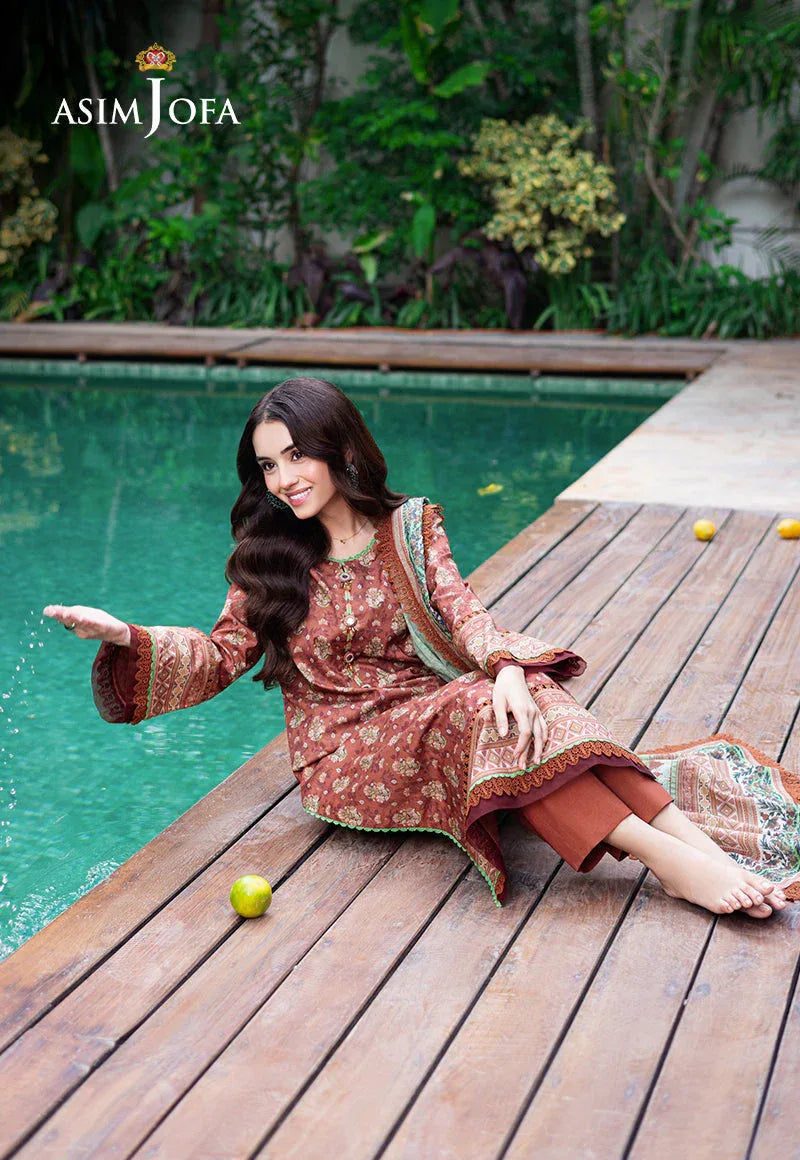 Asim Jofa | Prints Drop 2 | AJUUB-25 - Rang-e-Khaas