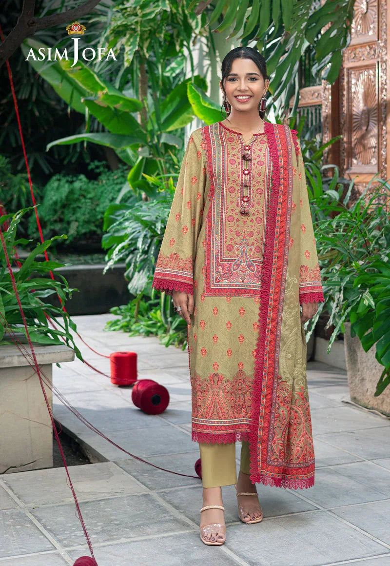 Asim Jofa | Prints Drop 2 | AJUUB-28 - Rang-e-Khaas