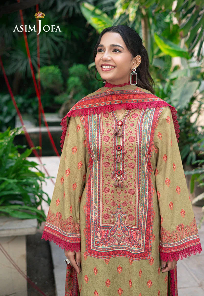 Asim Jofa | Prints Drop 2 | AJUUB-28 - Rang-e-Khaas